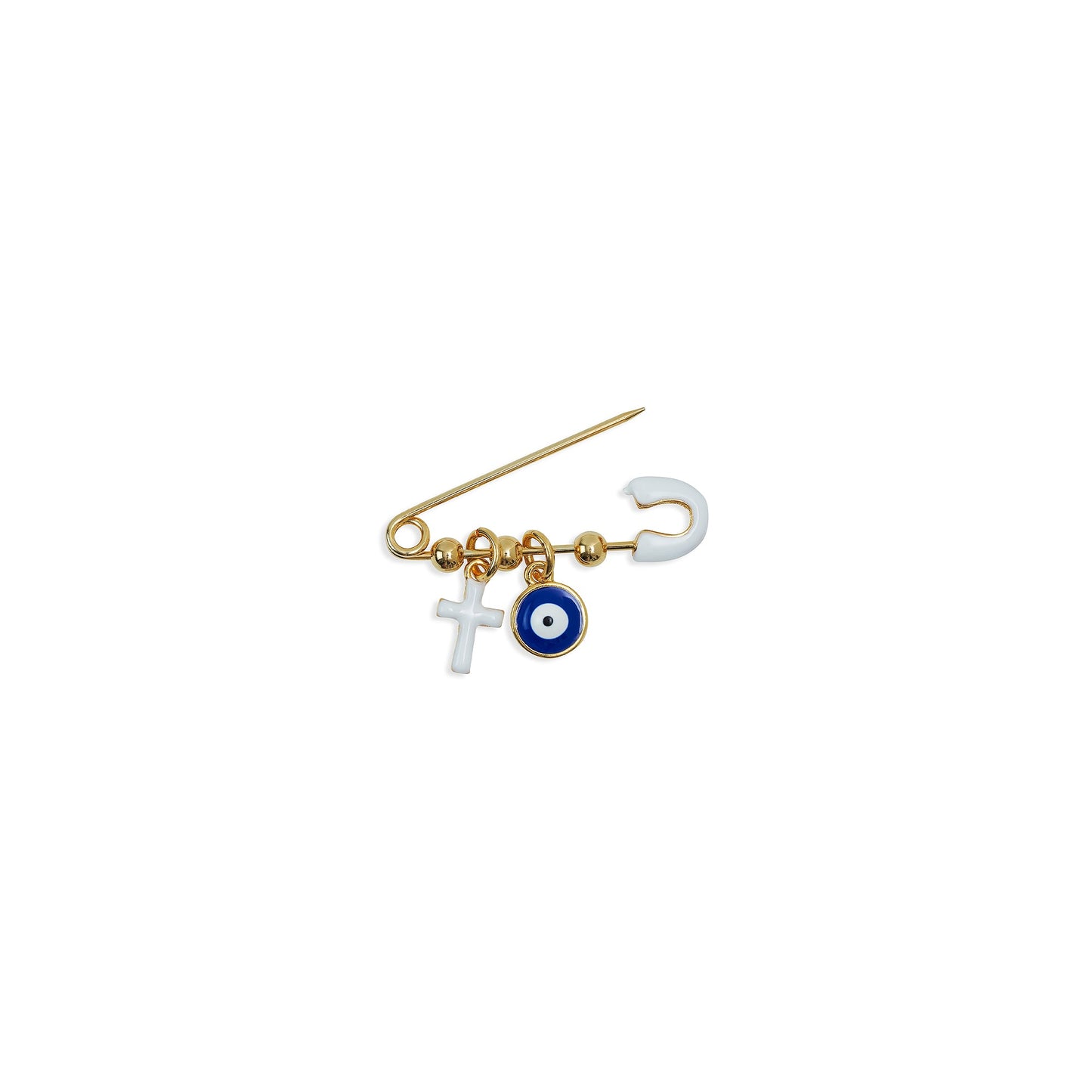 evil eye baby pin