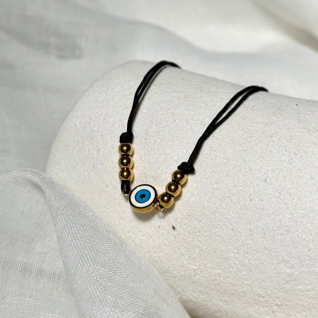 Evil Eye Bracelet:Just Black