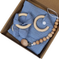 Blue Baby Pin + New Born Box