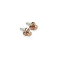 Rose Gold Heart Earrings